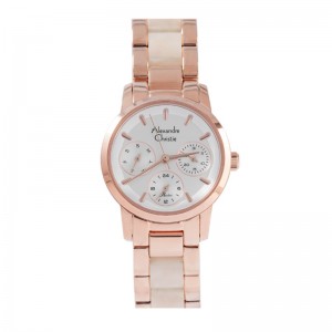 Alexandre Christie AC 2A19 Rosegold White BFBRGSL